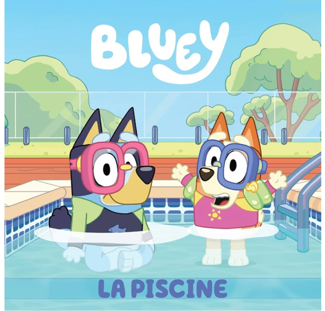 Bluey la piscine (français) *Neuf*