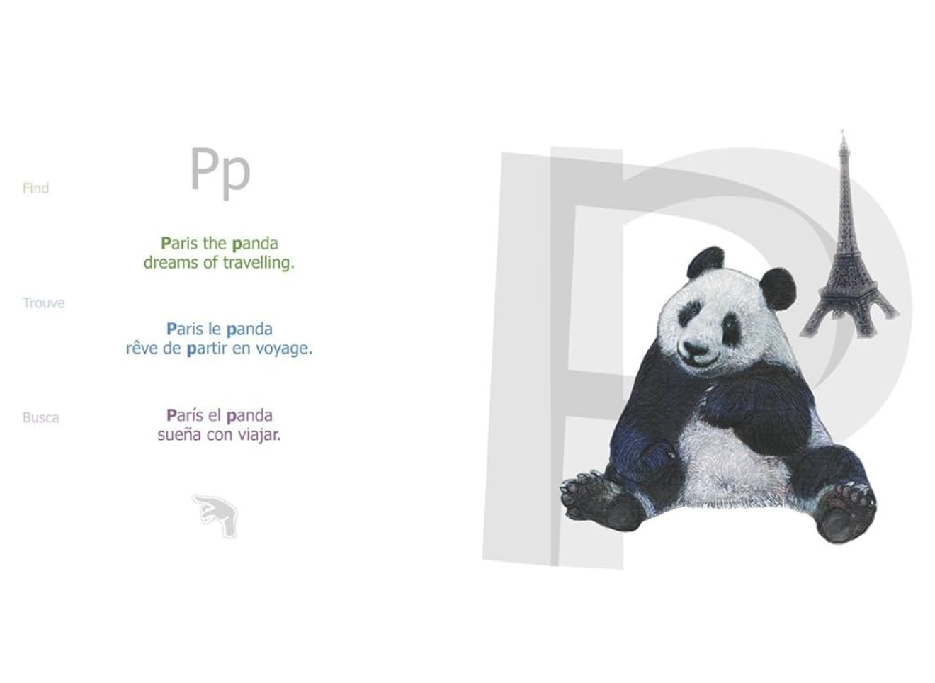 Trouve avec Mandoly « lettres » (trilingue)