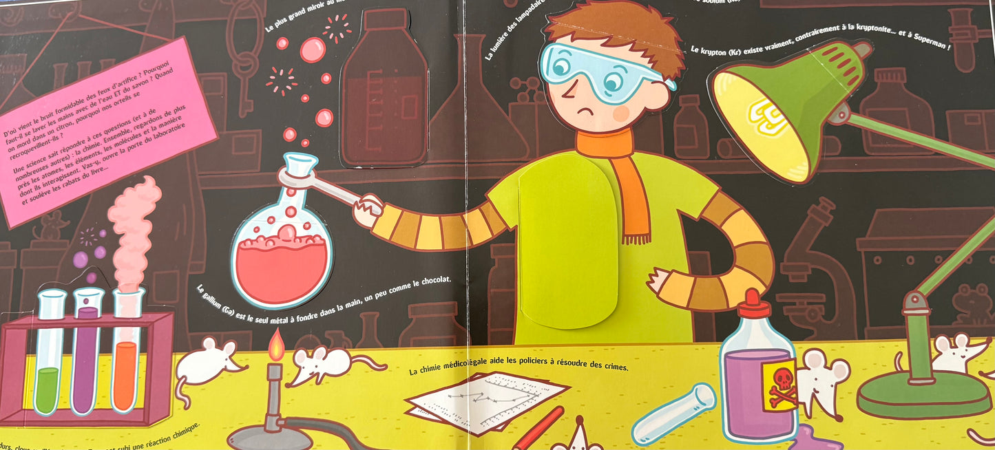 Livre- Atomes crochus - la chimie comme un jeu- (français)