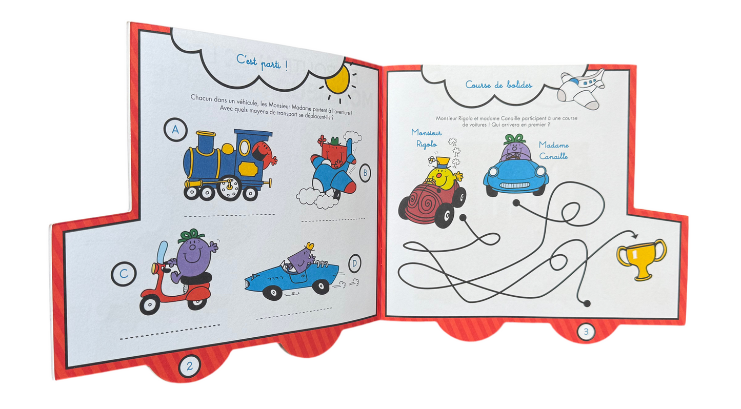 Monsieur Madame livre d’activités (français)