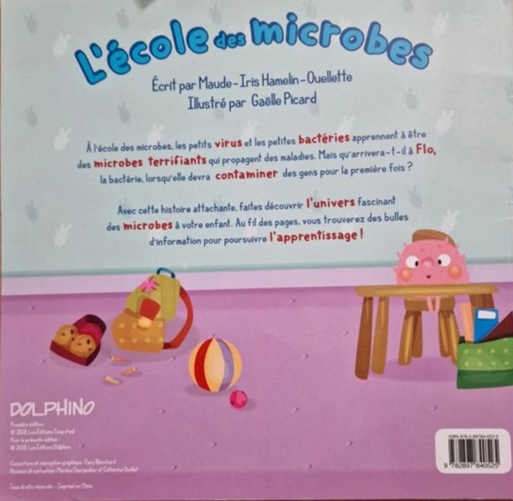 L’école des microbes (français)