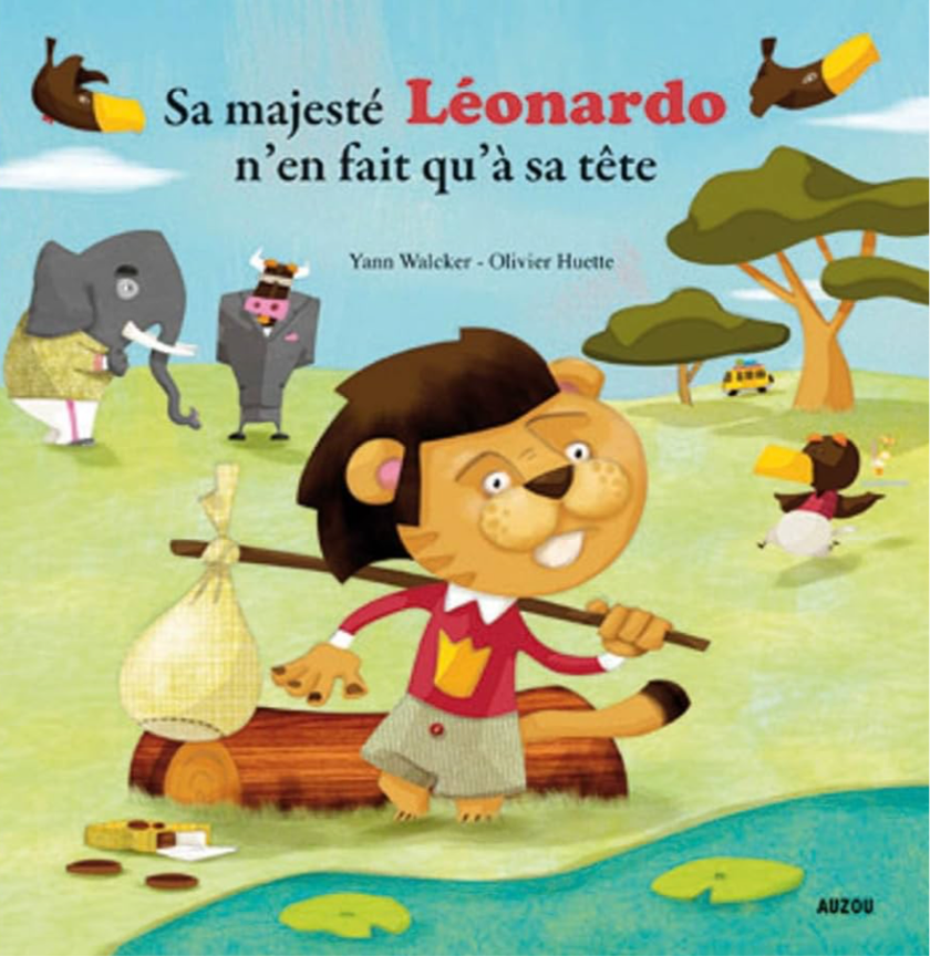 Sa majesté Léonardo n’en fait qu’à sa tête (français) *Neuf*