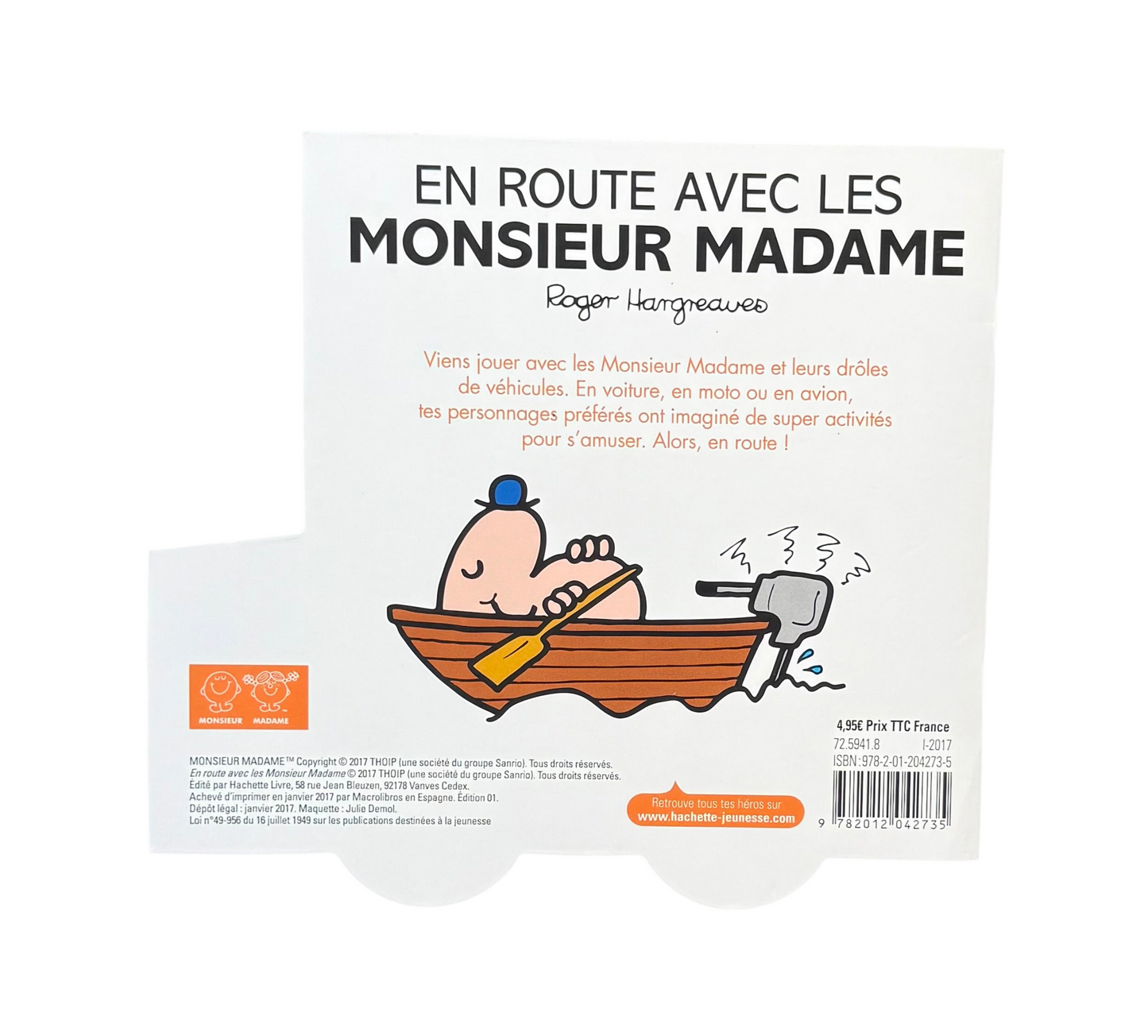 Monsieur Madame livre d’activités (français)