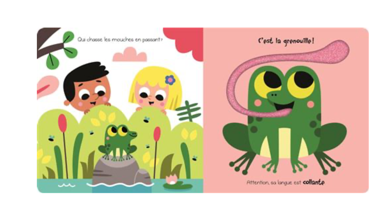 Livre- Livre à toucher de mes 3 ans - (français)