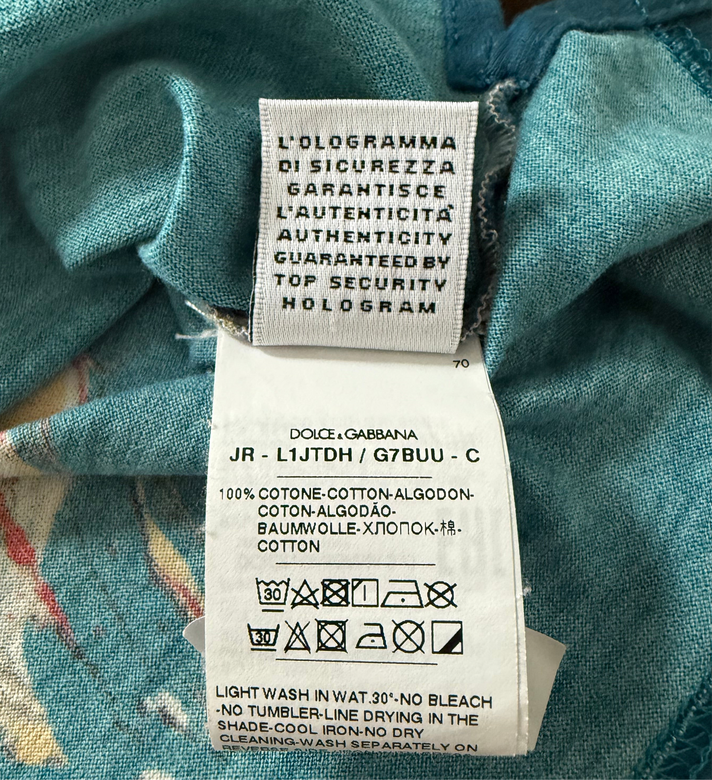 Dolce & Gabana 6-9 mois (authentique)