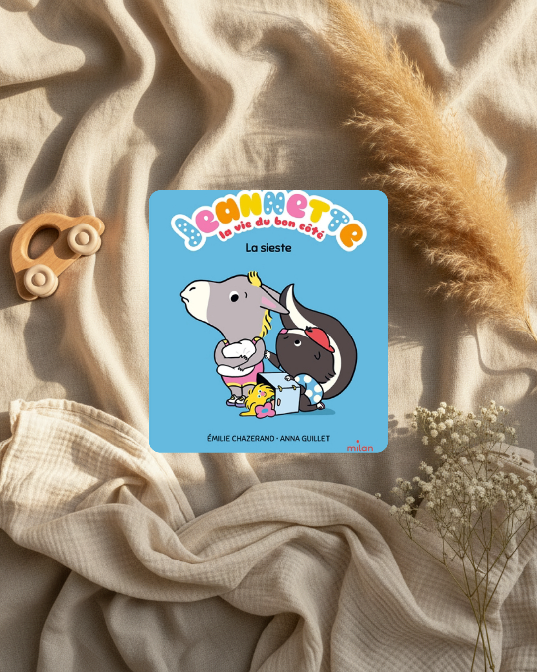 Livre - Jeanette la vie du bon côté « la sieste » - (francais)