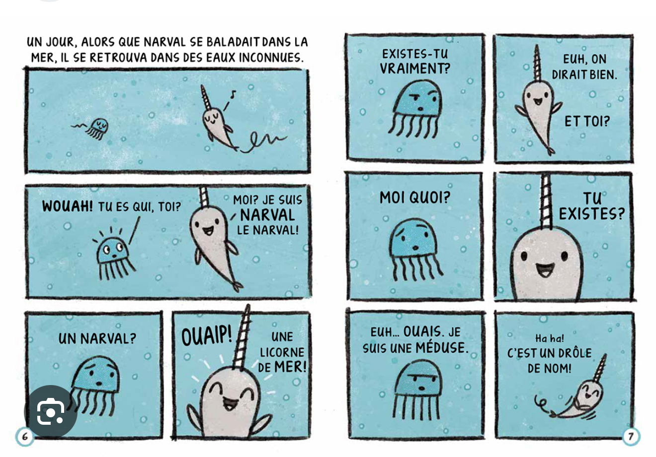 Narval la licorne de mer (français)