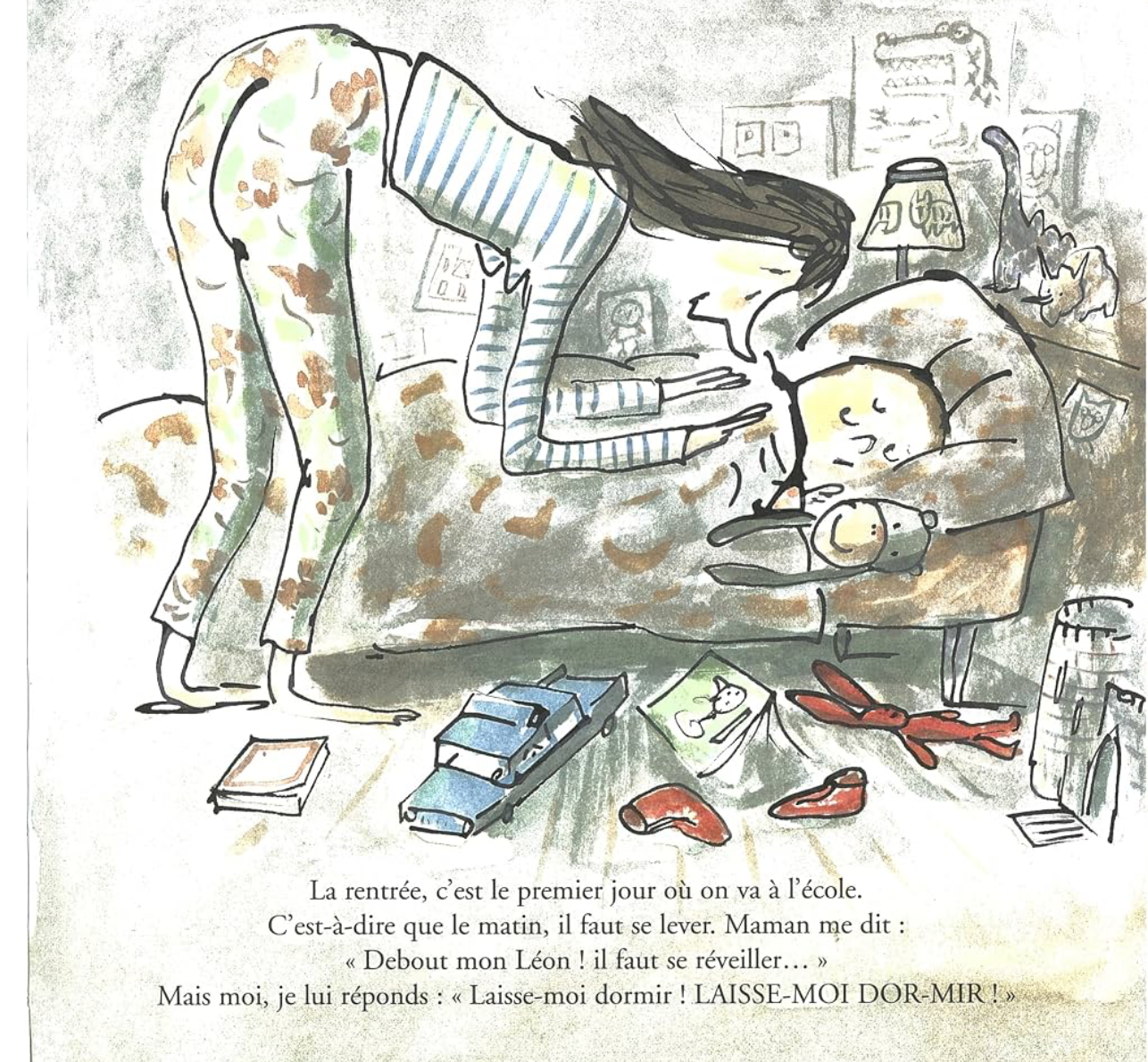 Livre - L’école de Léon - (francais)