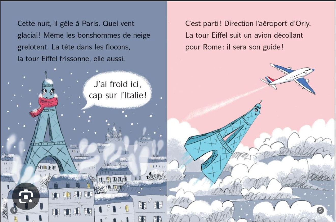 La Tour Eiffel en Italie (français)