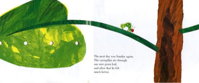 The very hungry caterpillar (anglais)