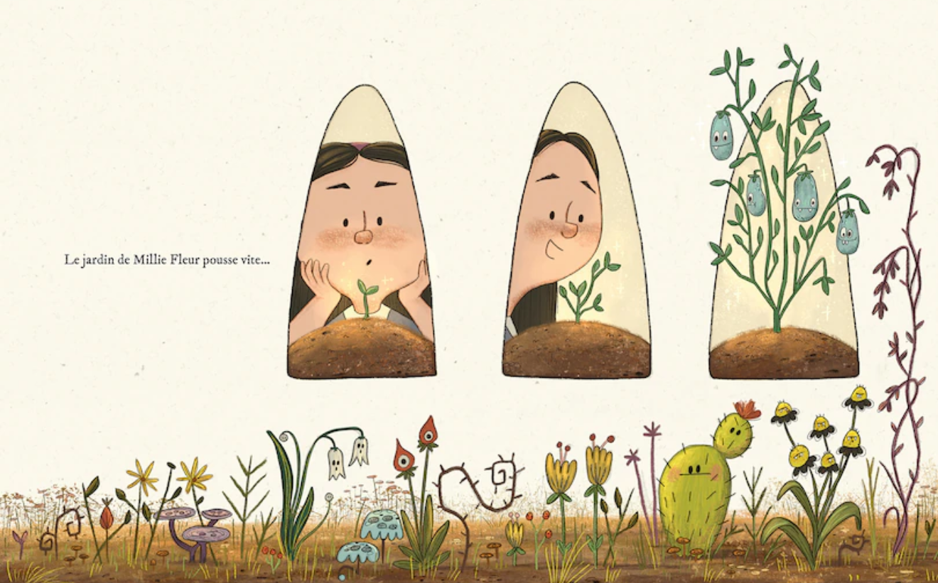 Le jardin particulier de Millie Fleur (français) *Neuf*