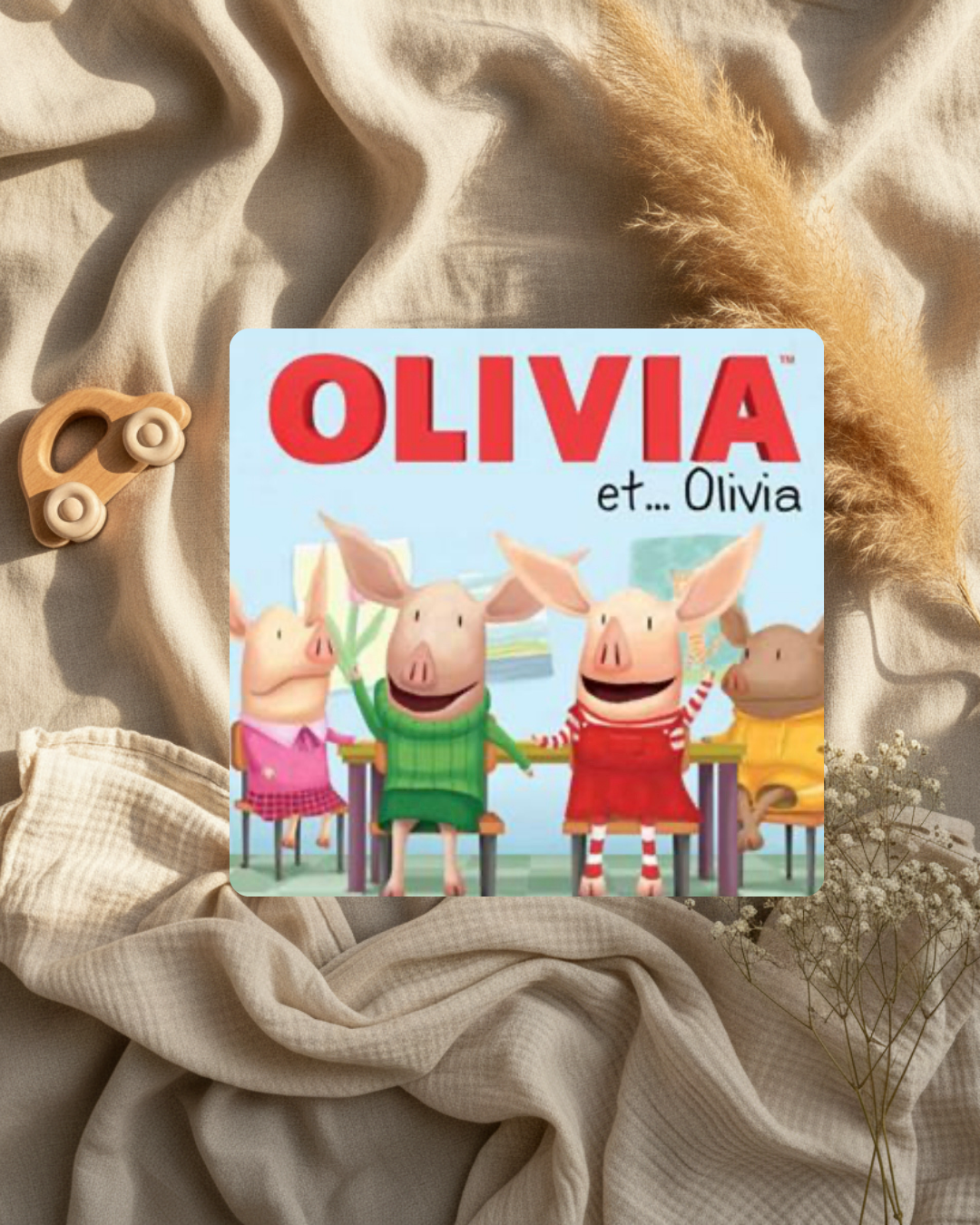 Livre - Olivia et Olivia - (français)
