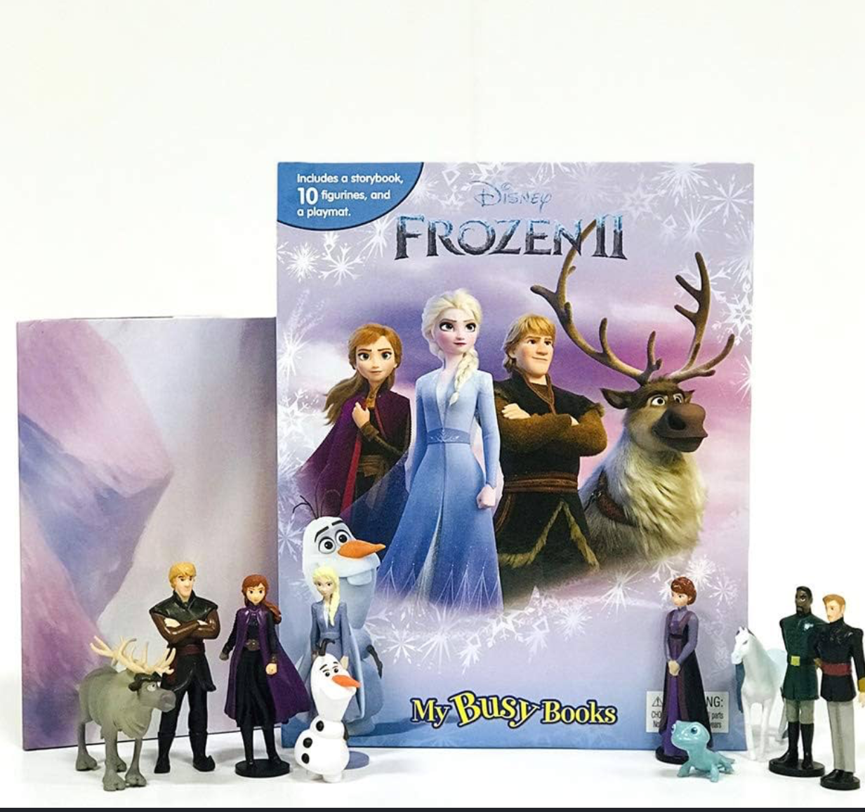Livre + Figurines - Frozen- (anglais)