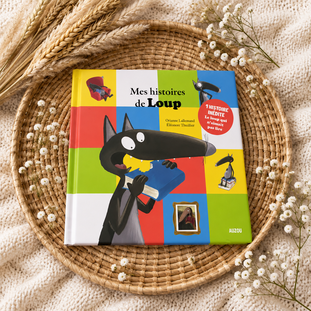 Livre -Loup qui n’aimait pas lire - (français)
