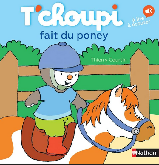 T’Choupi « fait du poney » (français)