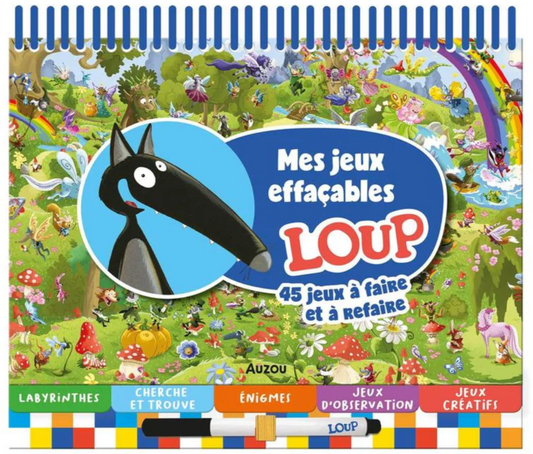 P’tit Loup « Mes premiers jeux effaçables » *Neuf*