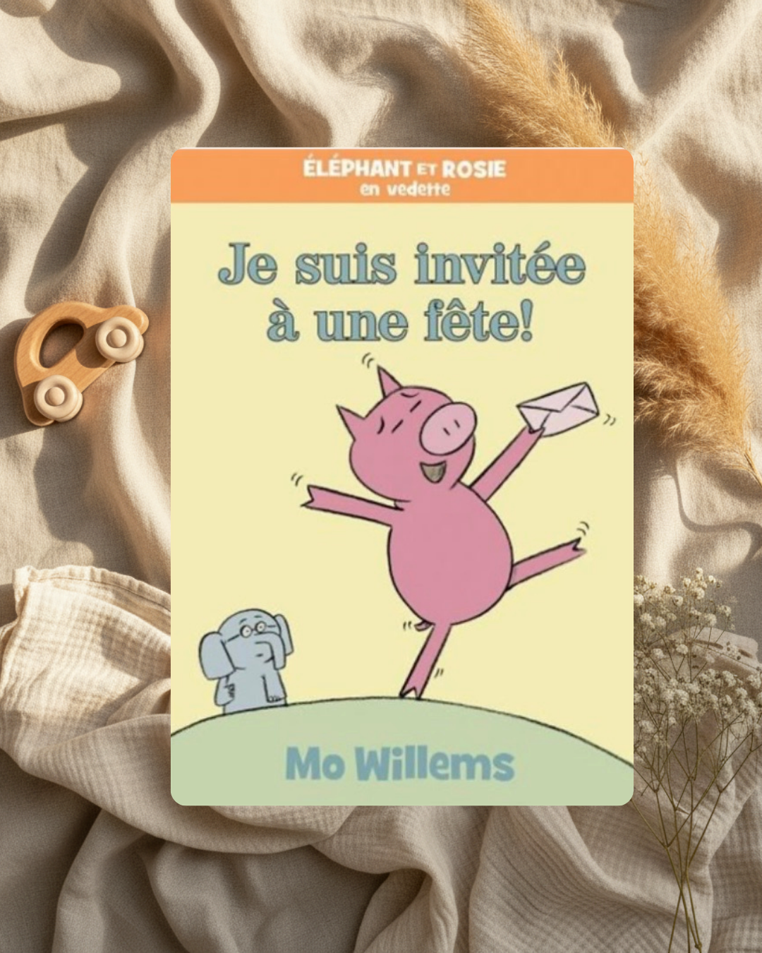 Livre - Je suis invitée à une fête ! - (français)
