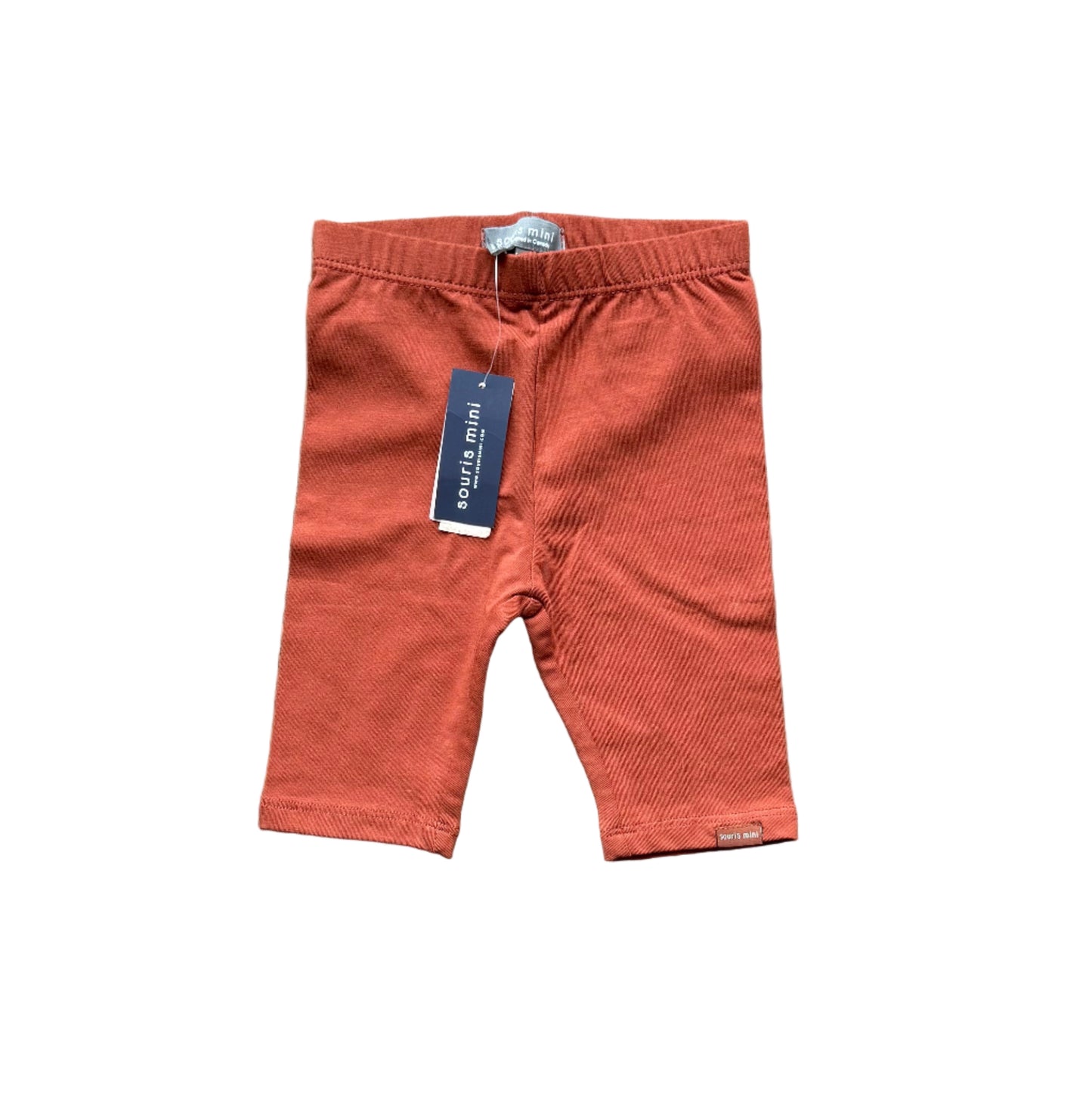 Legging bébé Souris Mini brun 12-18 mois, taille élastique