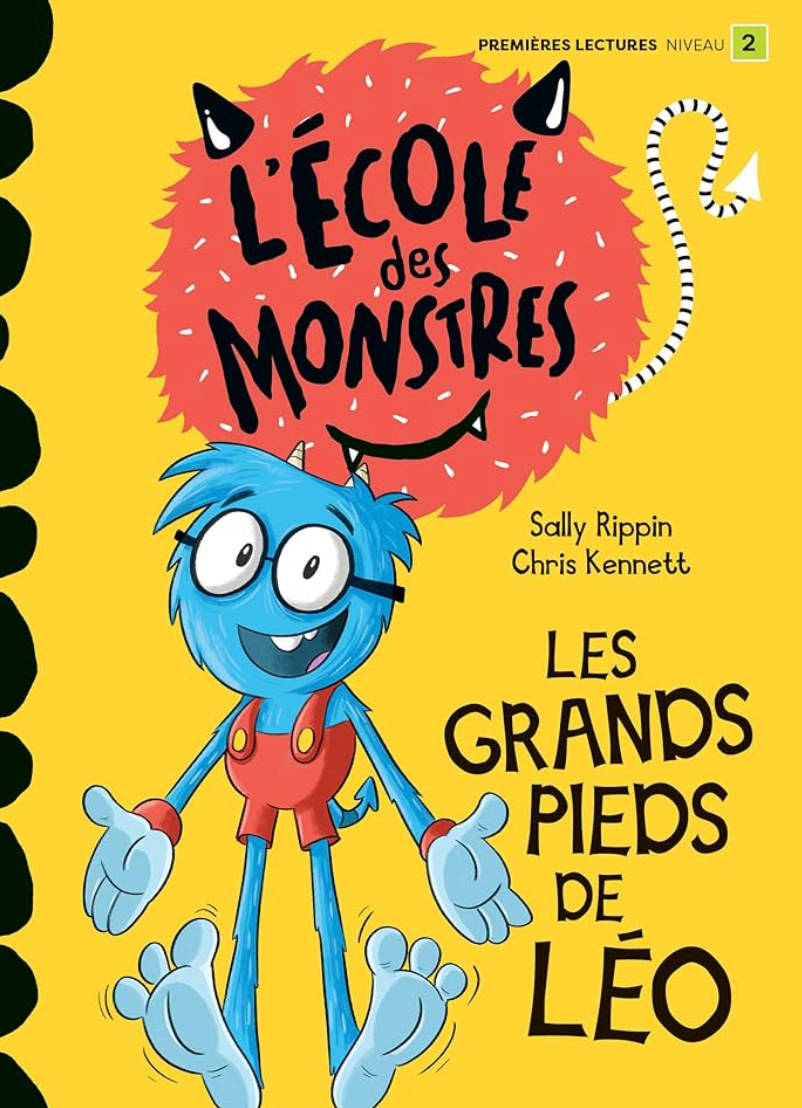 L’école des monstres « les grands pieds de Léo » (français)
