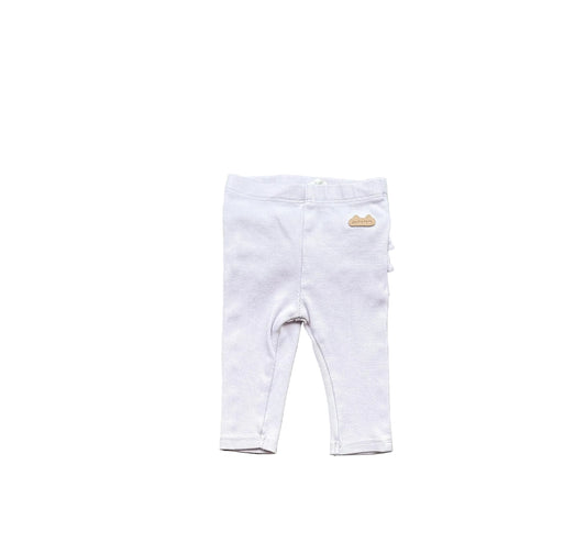 Legging bébé Souris Mini lilas à taille élastique, empiècement