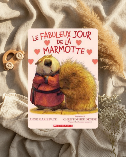 Livre - Le fabuleux jour de la marmotte-  (français) *Neuf*