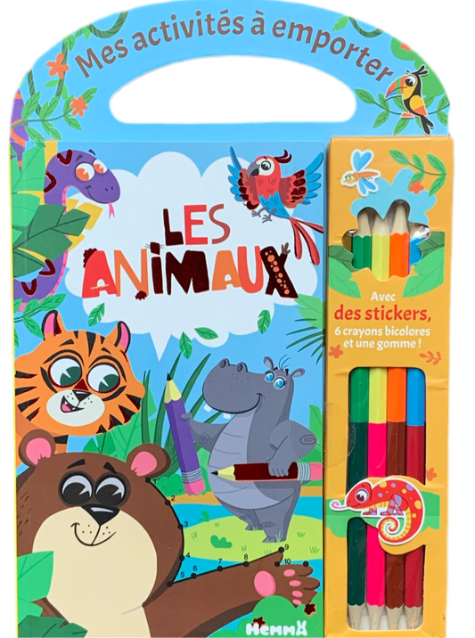 Mes activités à emporter « les animaux » Neuf * imparfait*