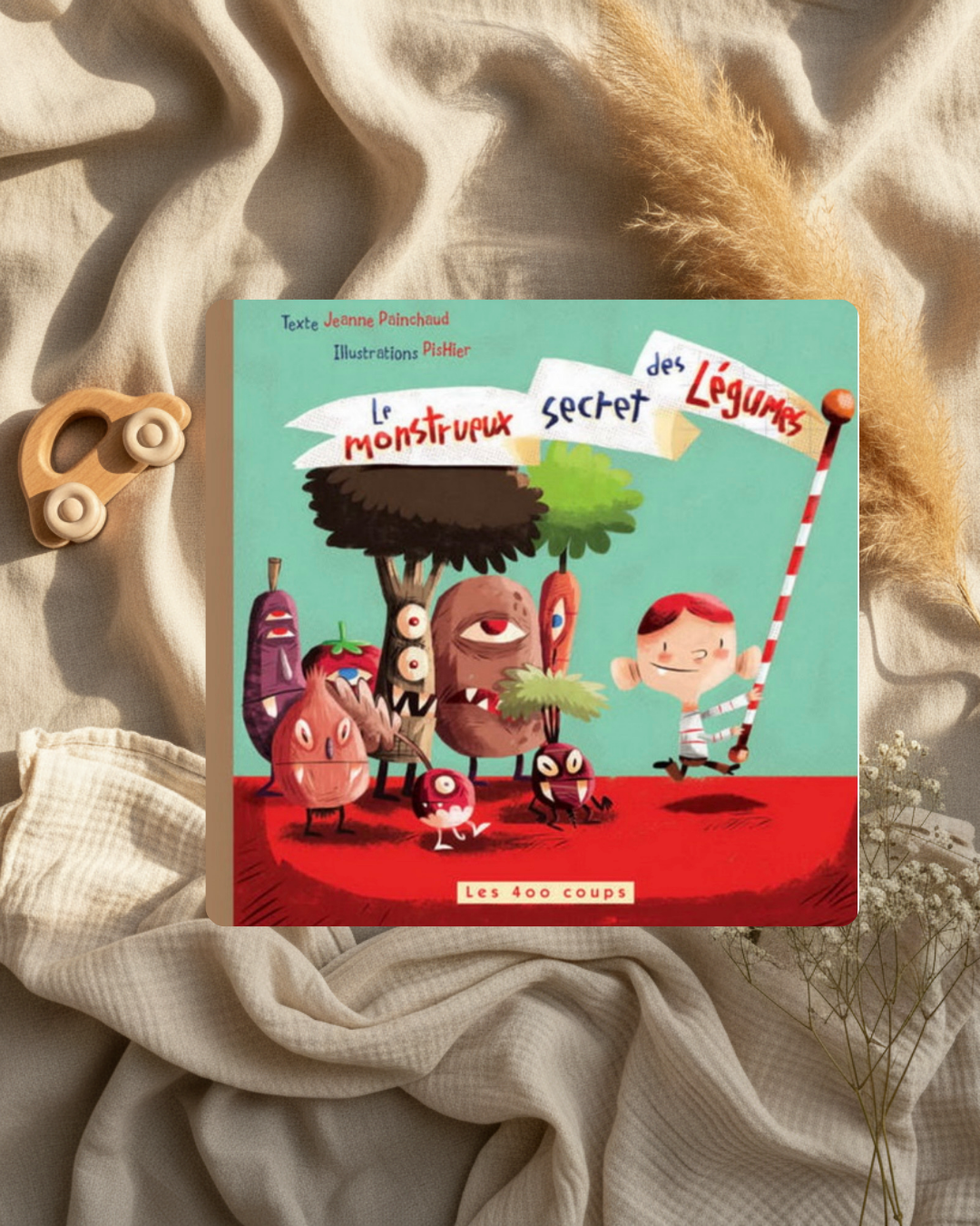 Livre - Le monstrueux secret des legumes- (français)