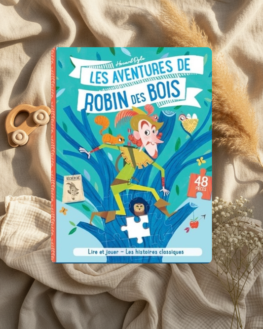 Livre et casse-tête - Robin des bois-(français)