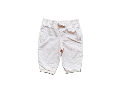 Pantalon de jogging bébé Carter’s rose clair, 3 mois, taille élastique, devant imprimé