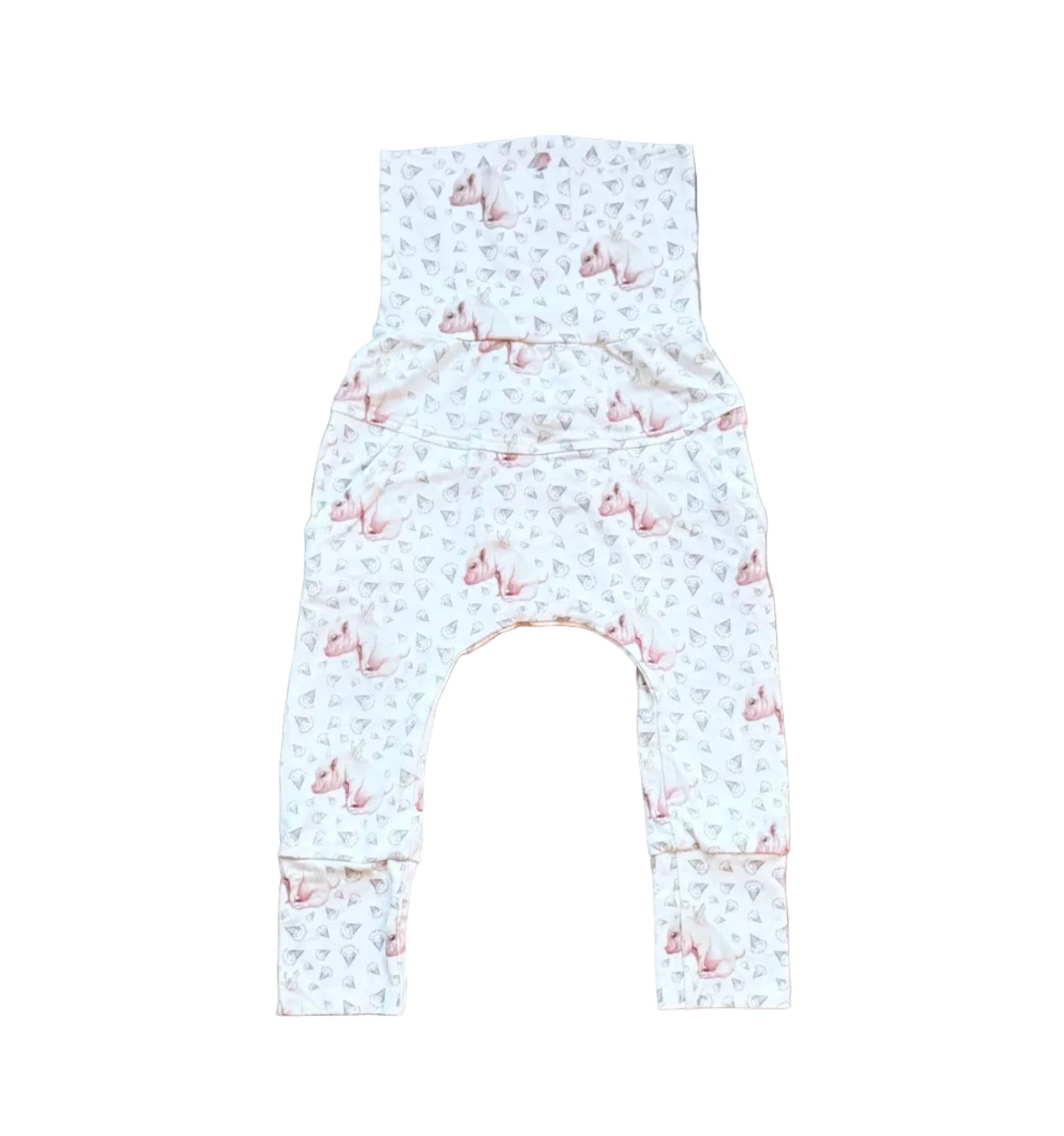 Pantalon évolutif bébé 1-3 ans, motif dinosaures, taille élastique