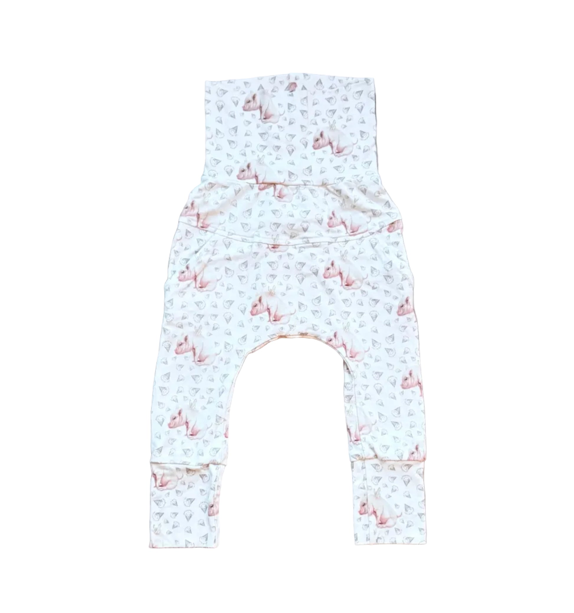 Pantalon évolutif bébé 1-3 ans, motif dinosaures, taille élastique