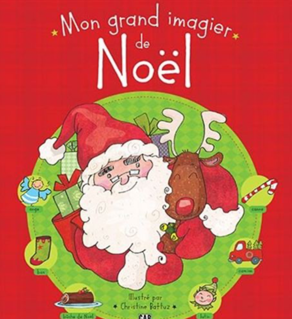 Mon grand imagier de Noël (français)