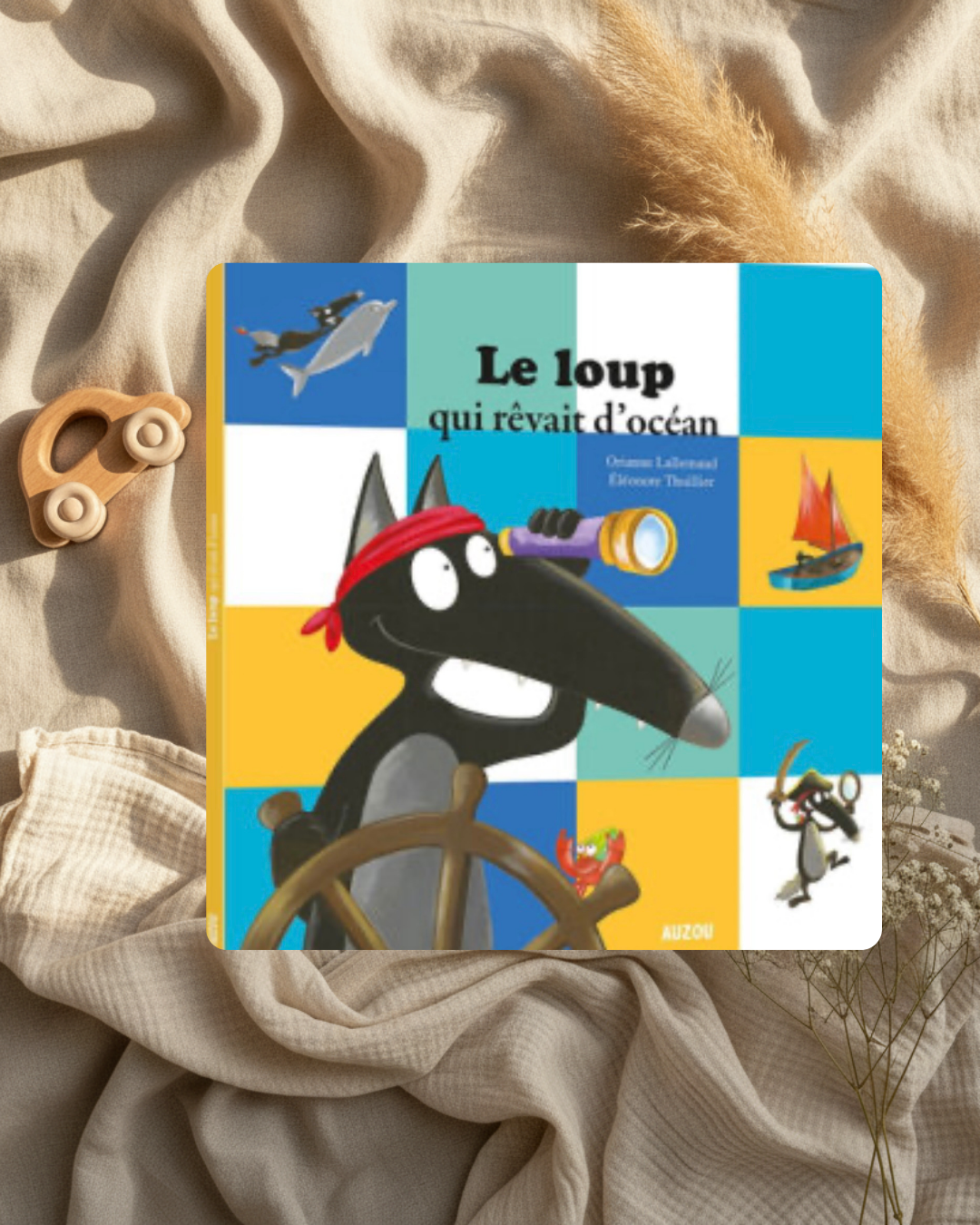 Livre - Le loup qui rêvait d’océan - (français)