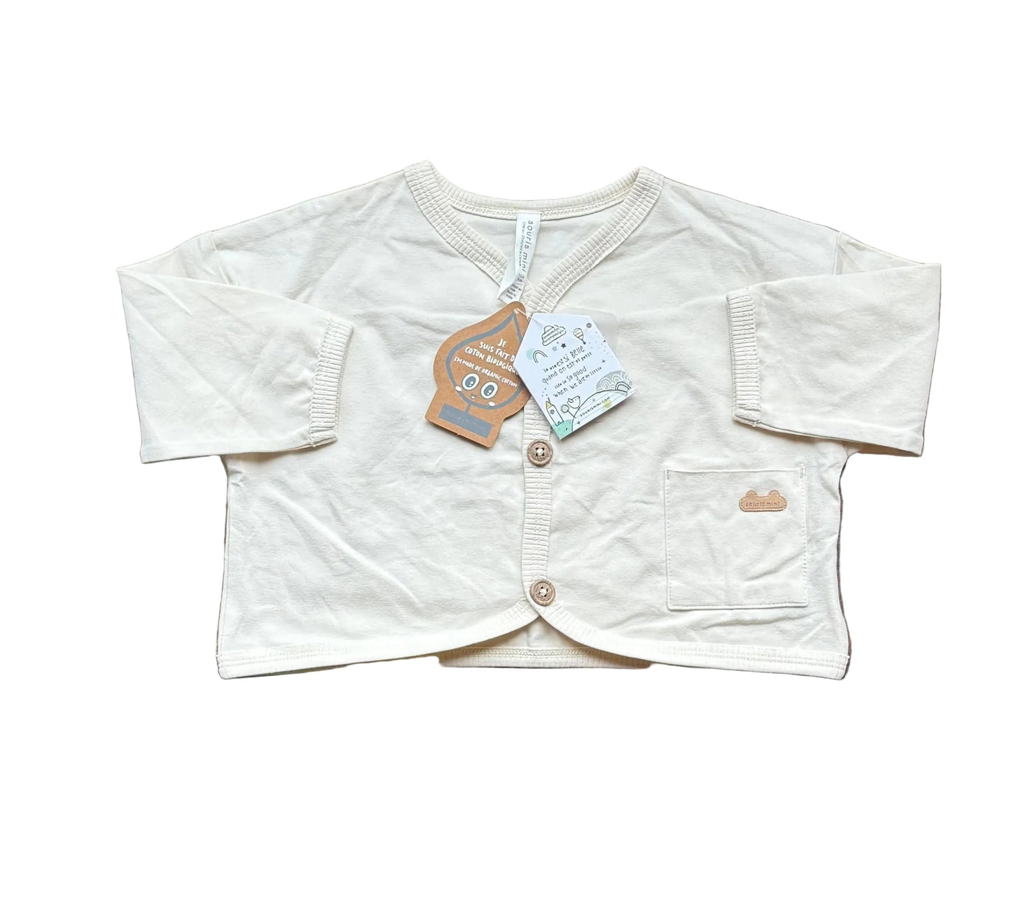 Cardigan - Souris Mini - 9-12 mois *neuf*