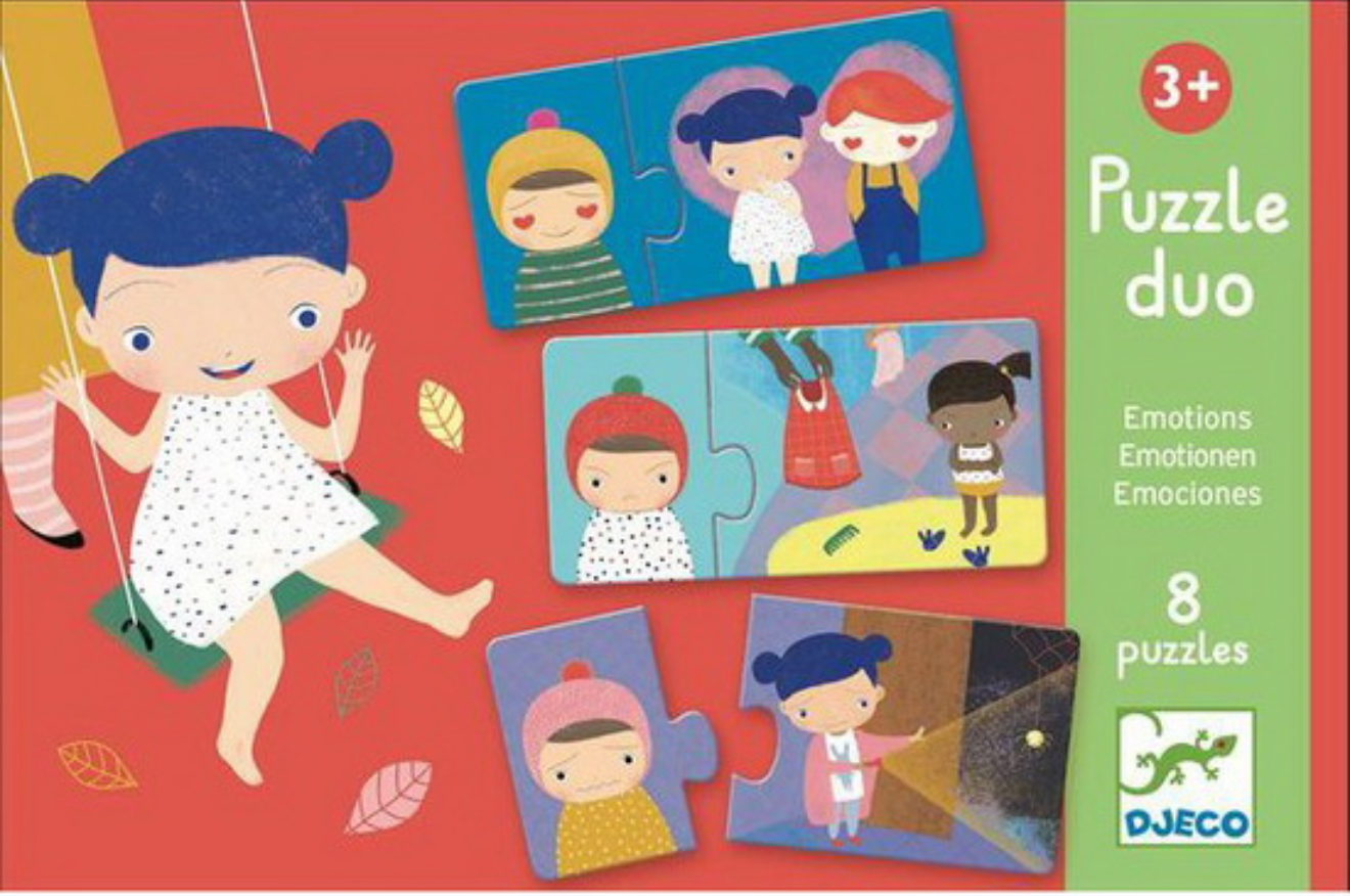 Djeco Puzzle Duo (émotions)