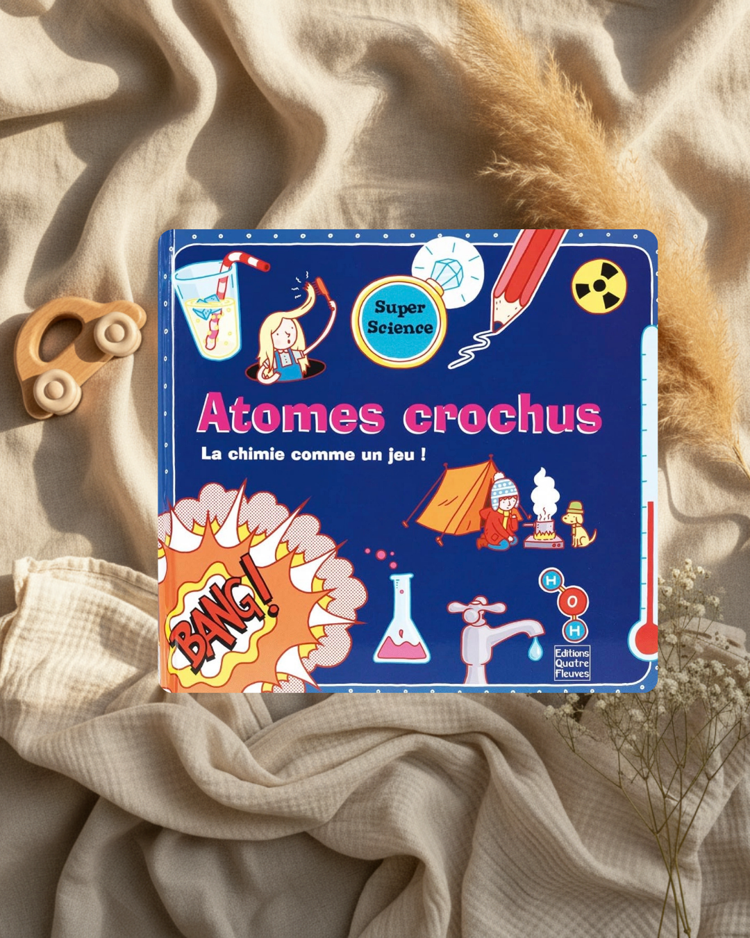 Livre- Atomes crochus - la chimie comme un jeu- (français)