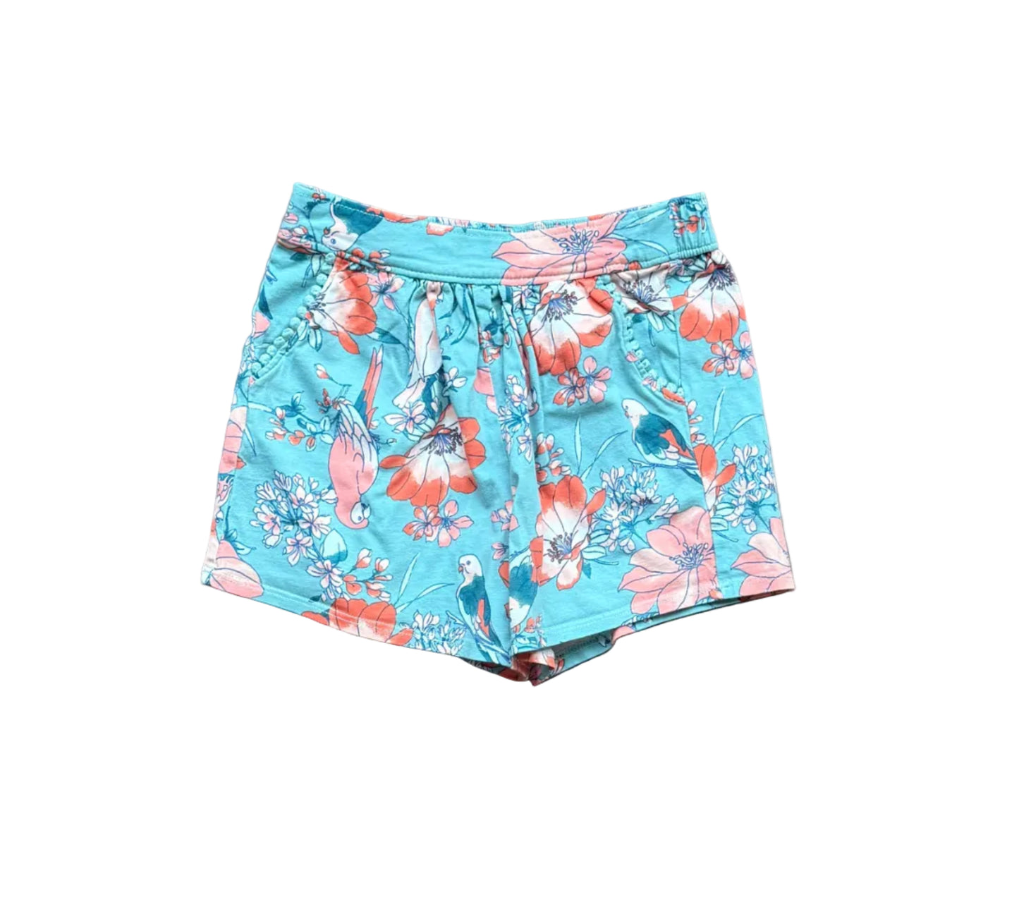 Short Oshkosh 5 ans bleu clair à motifs animaux, taille élastique