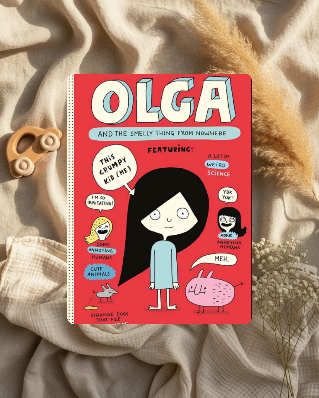 Livre - Olga - « and the smelly thing » (anglais)