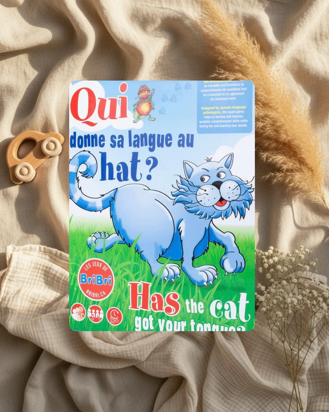 Jeu - Qui donne sa langue au chat - (Multi-langues)
