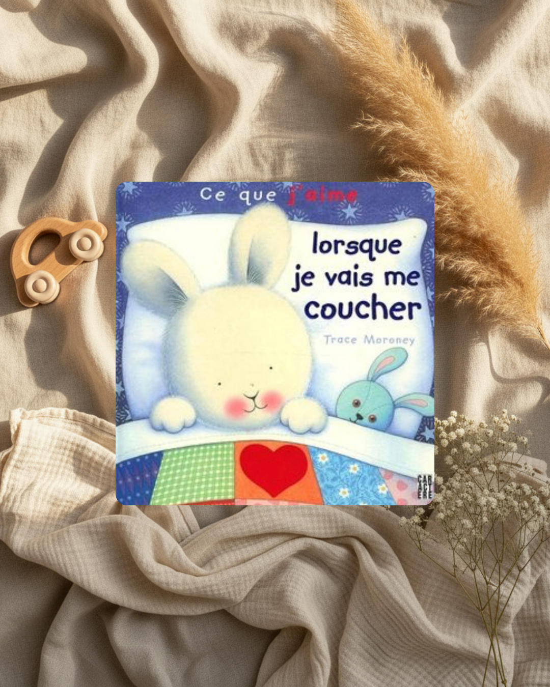 Livre - ce que j’aime lorsque je vais me coucher - (français)