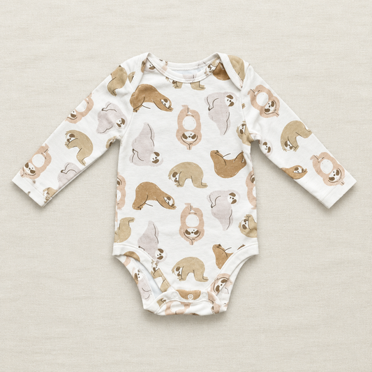 Body bébé Old Navy à manches longues, imprimé animaux