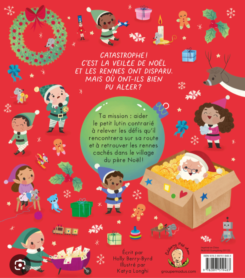 Mission cherche et trouve « Sur les traces de Noël 🎄 » (français) *Neuf*