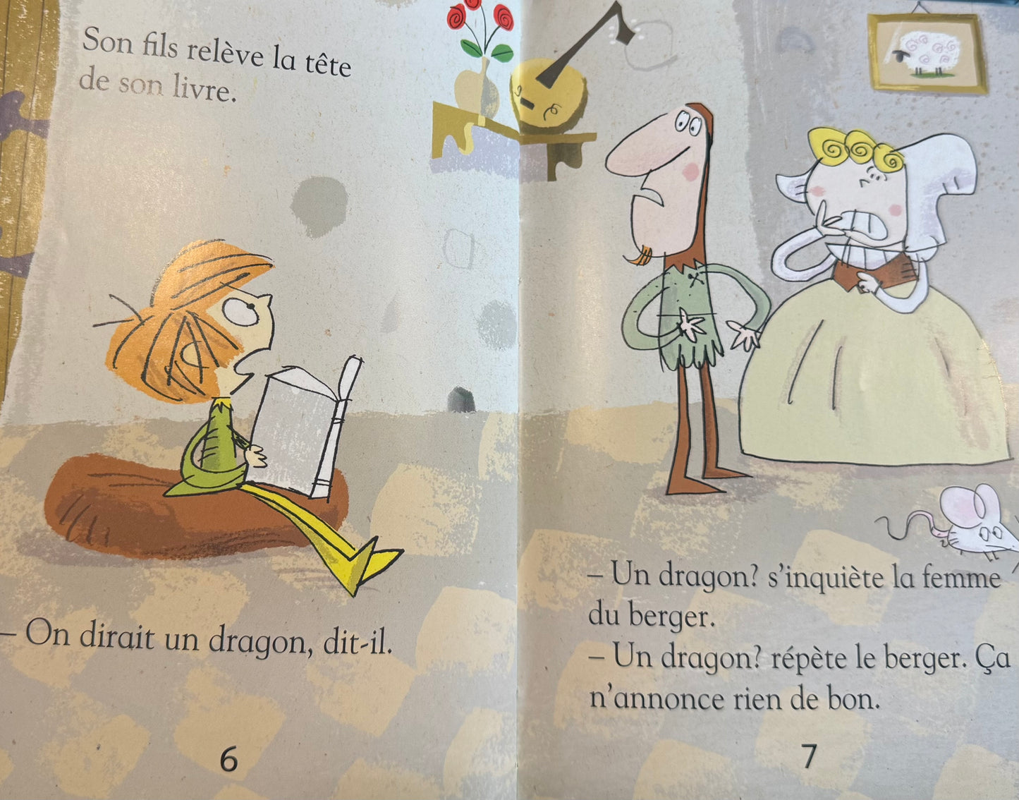 Livre - Le bon dragon - Scholastic - (français)