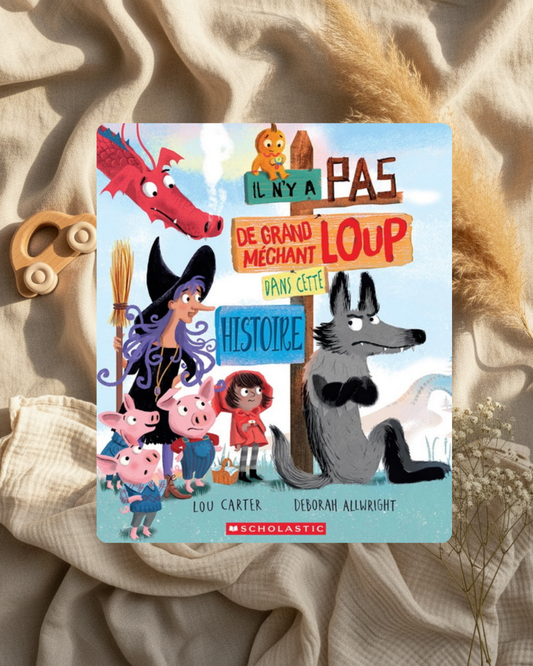 Livre - Il n’y a pas de grand méchant loup - (français) *Neuf*