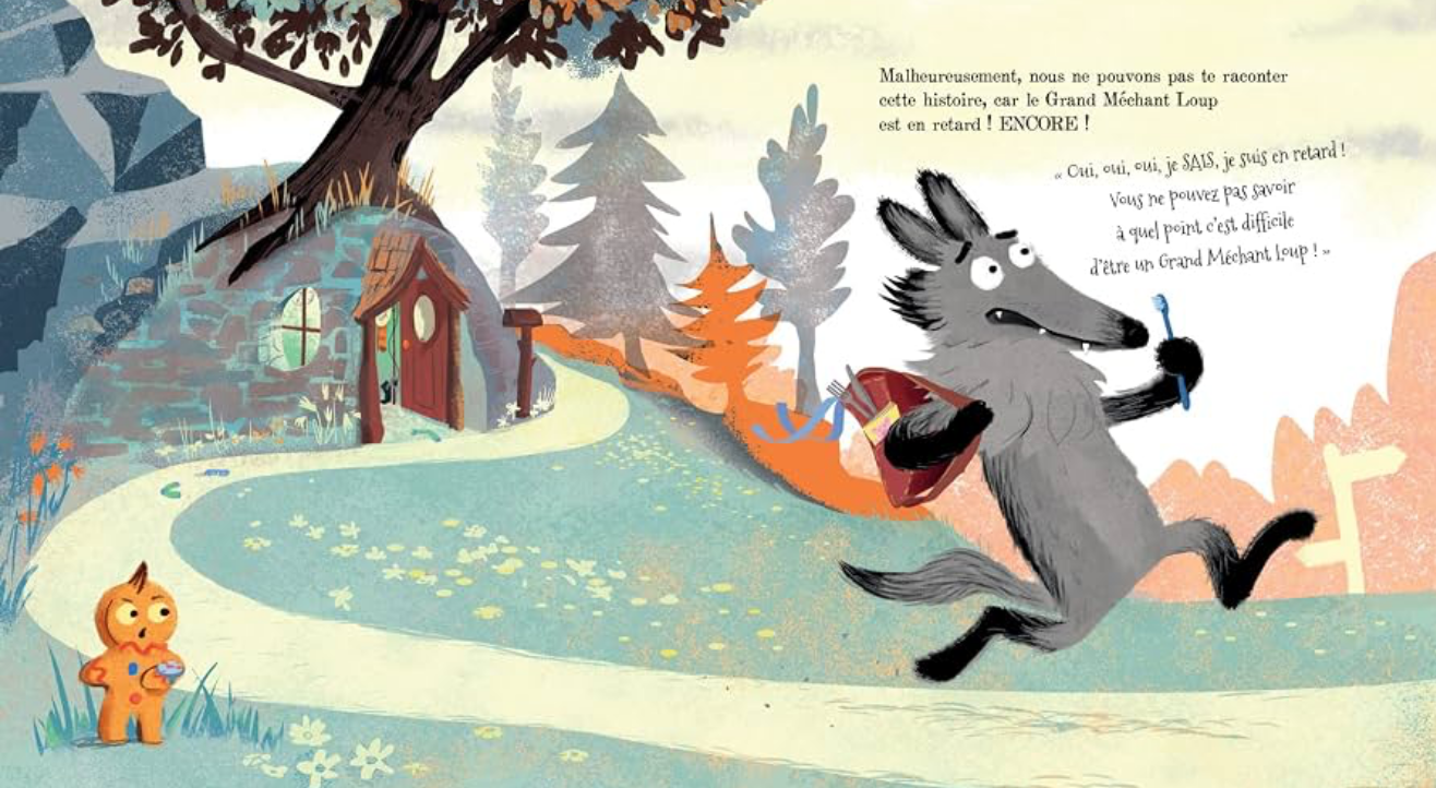 Livre - Il n’y a pas de grand méchant loup - (français) *Neuf*