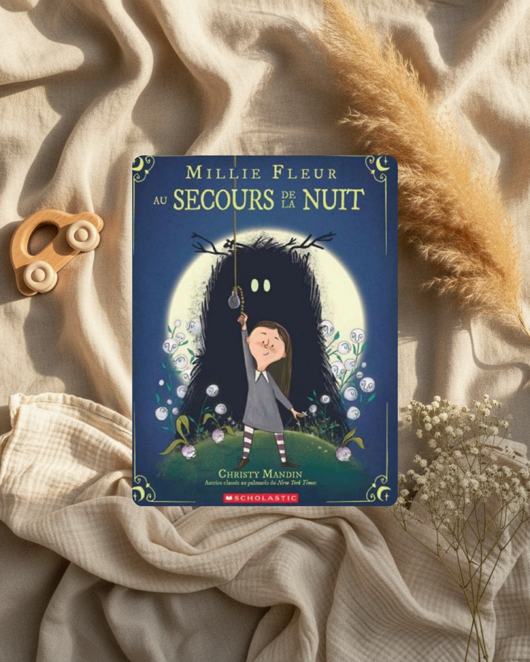 Livre - Millie Fleur « au secours de la nuit » (français) *Neuf*