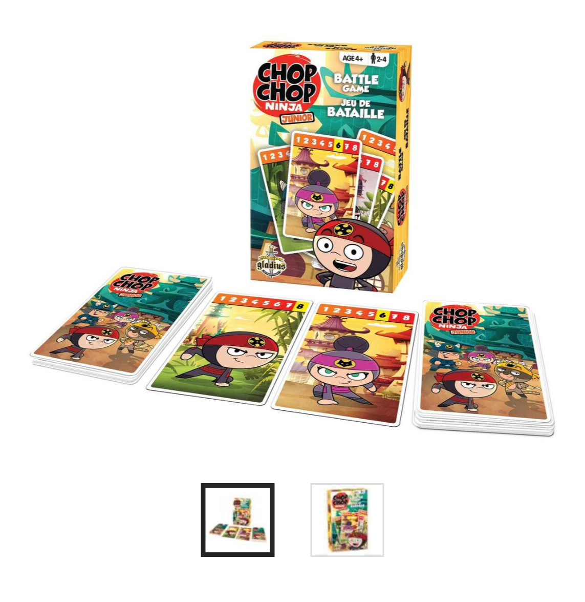 Chop Chop « jeu de bataille Ninja »