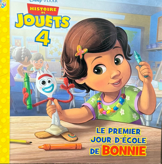 Le premier jour d’école de Bonnie (Français) *Neuf*