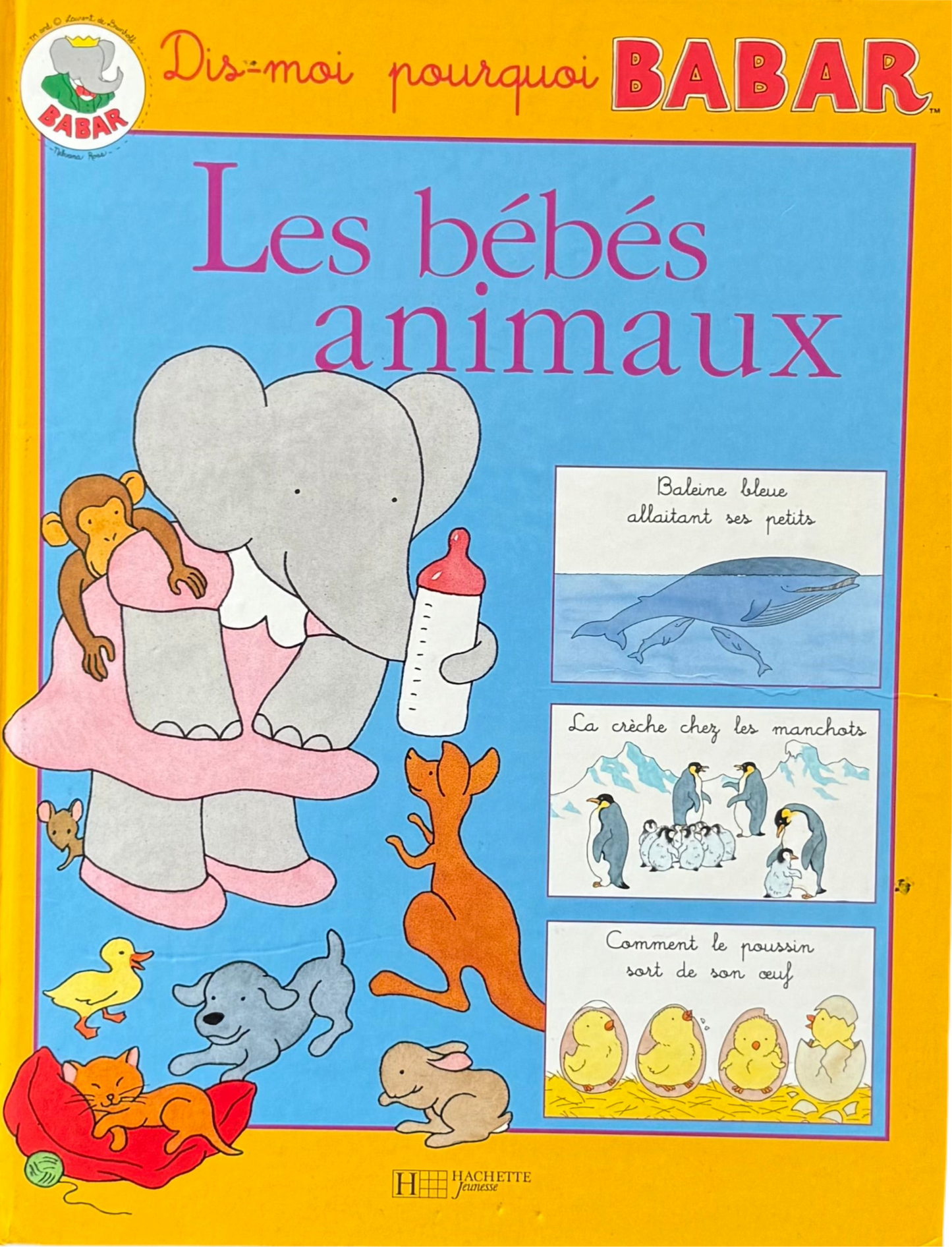 Dis-moi pourquoi Babar (français) Vintage