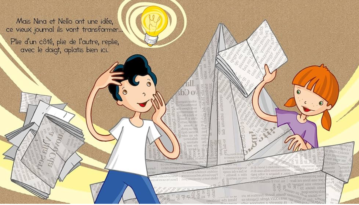 Livre - Nina et Nello- (francais)